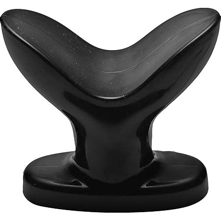 Master Series XL Ass Anchor Flared Anal Plug, Black (AE827)